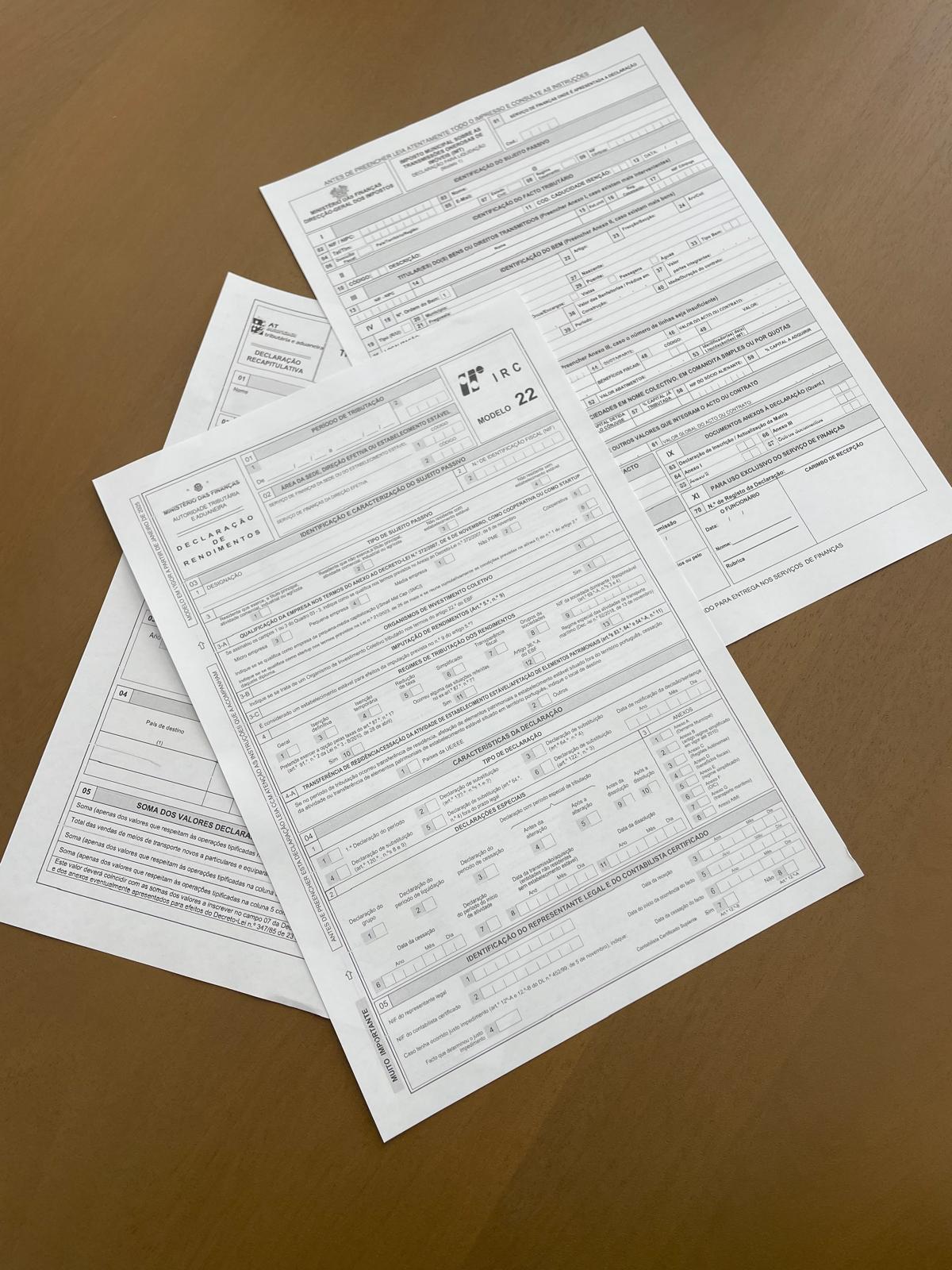 Declarações Fiscais